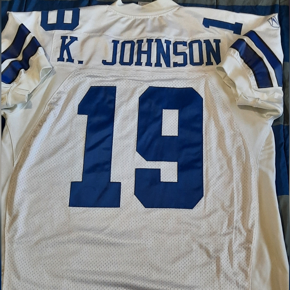 Men's authentic Dallas Cowboys Keyshawn Johnson jersey